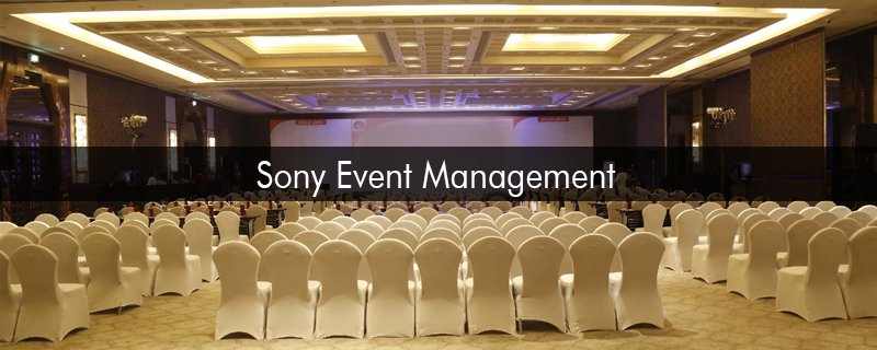 Sony Event Management 
